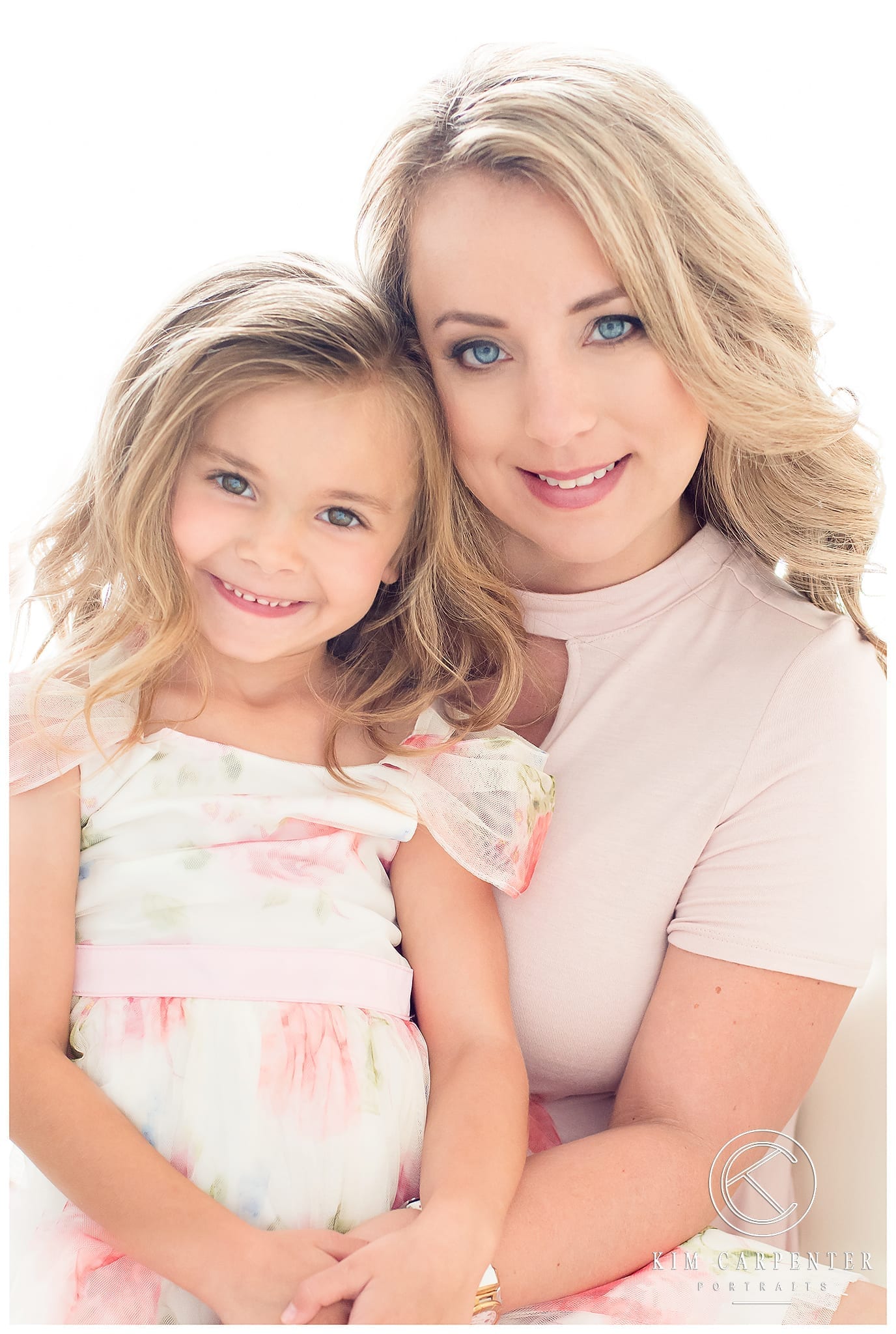 Portrait taken by Lakeland photographer of mother and daughter.
