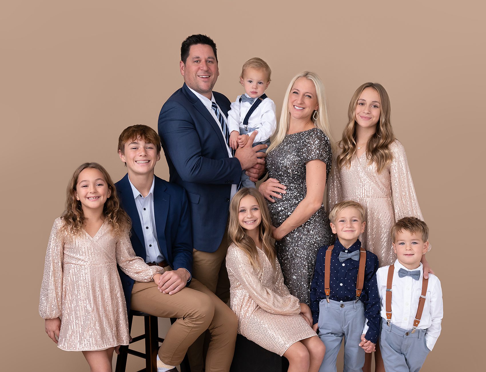 Professional-photography-session-studio-lakeland in central Florida: beautiful family portrait