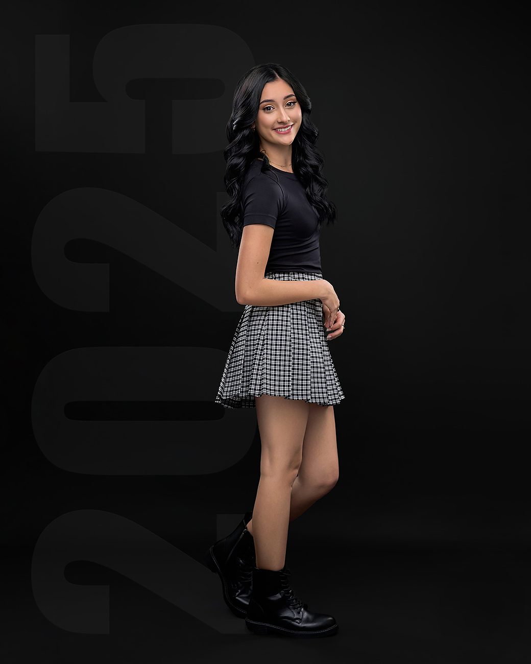 Professional-Portrait-Photography: Senior-Photos-Graduation-Session in Top-Studio, High School, Lakeland, Central Florida