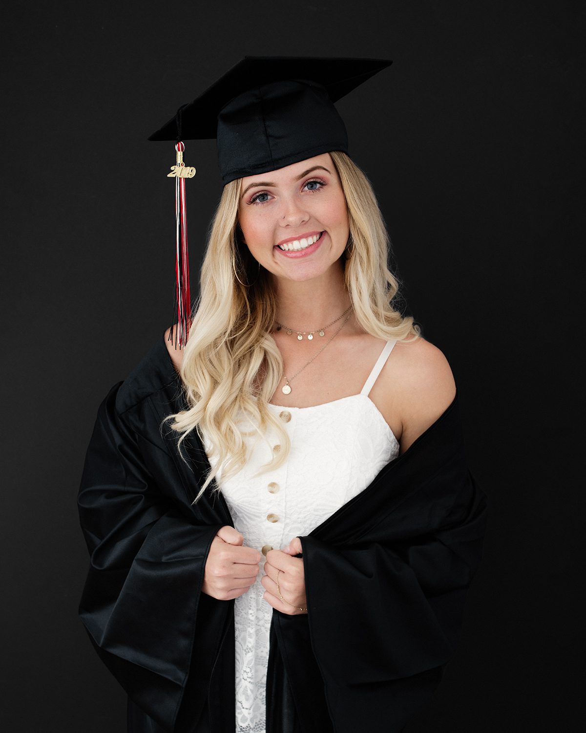 Professional-Portrait-Photography: Senior-Photos-Graduation-Session in Top-Studio, High School, Lakeland, Central Florida